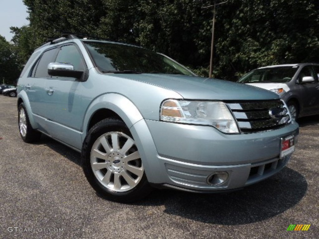 Light Ice Blue Metallic Ford Taurus X