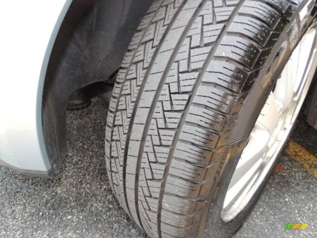 2008 Taurus X Limited AWD - Light Ice Blue Metallic / Camel photo #2