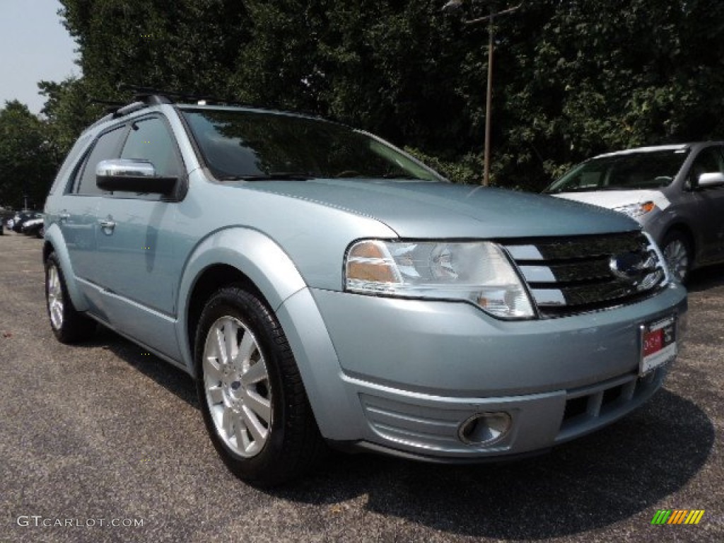 Light Ice Blue Metallic 2008 Ford Taurus X Limited AWD Exterior Photo #69577518