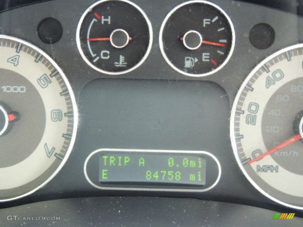 2008 Taurus X Limited AWD - Light Ice Blue Metallic / Camel photo #35