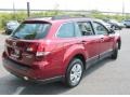 2011 Ruby Red Pearl Subaru Outback 2.5i Wagon  photo #6