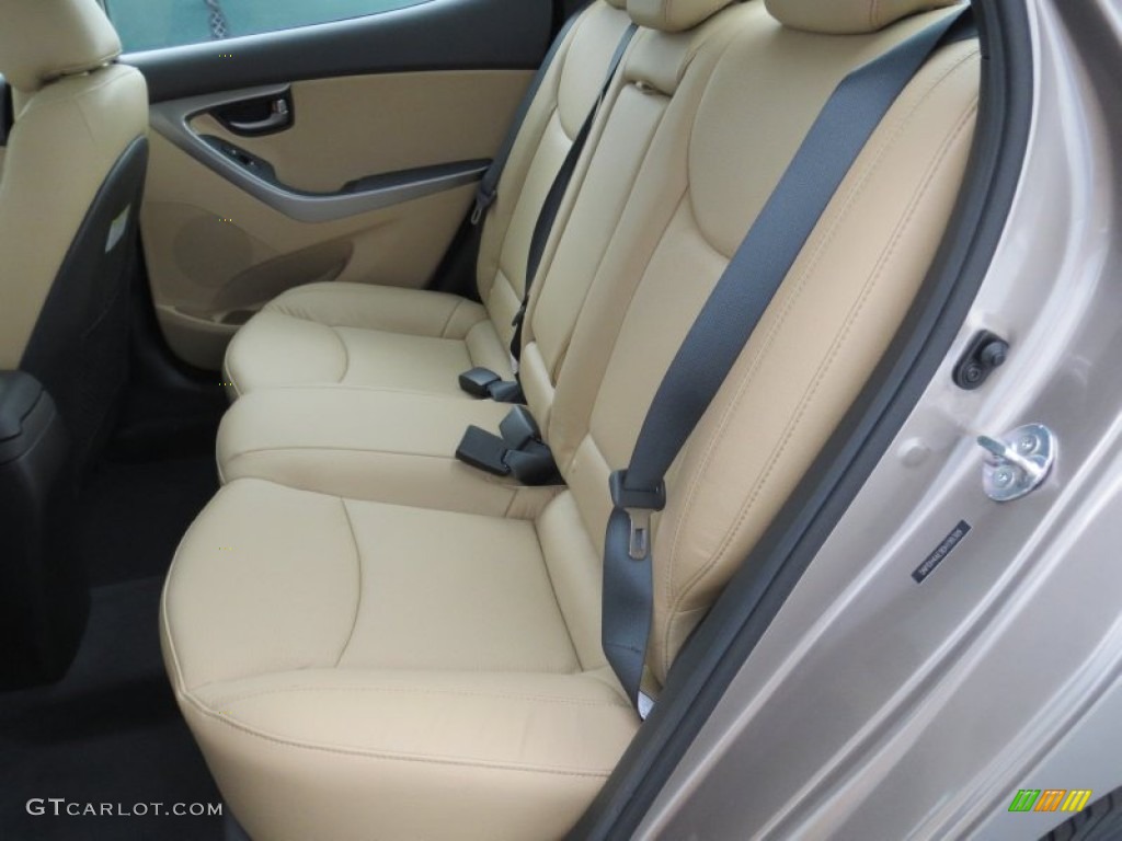 2013 Hyundai Elantra Limited Rear Seat Photo #69579928