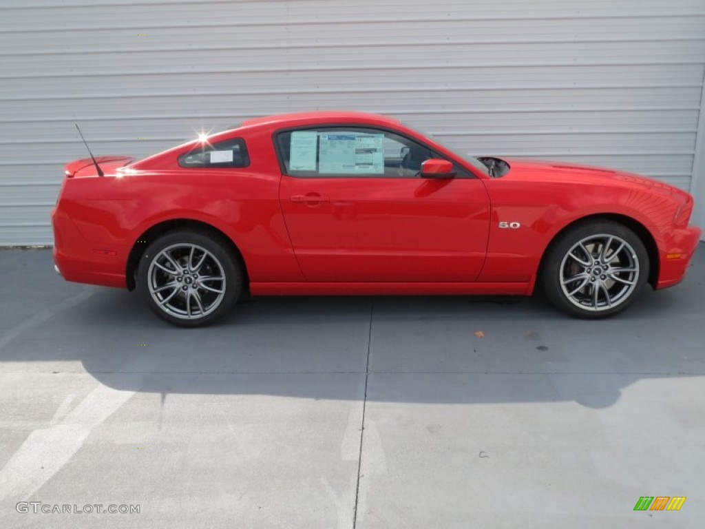 Race Red 2013 Ford Mustang GT Coupe Exterior Photo #69580097