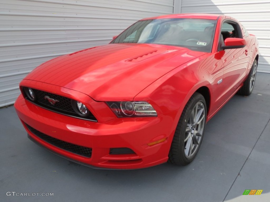 Race Red 2013 Ford Mustang GT Coupe Exterior Photo #69580131