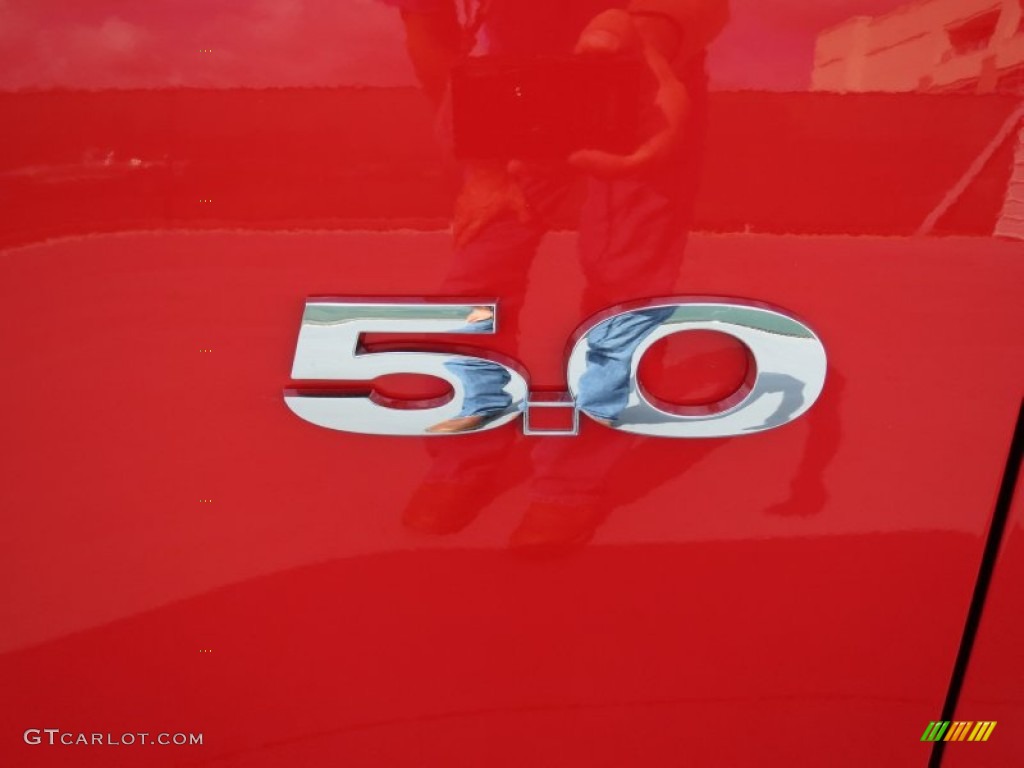 2013 Mustang GT Coupe - Race Red / Charcoal Black photo #9