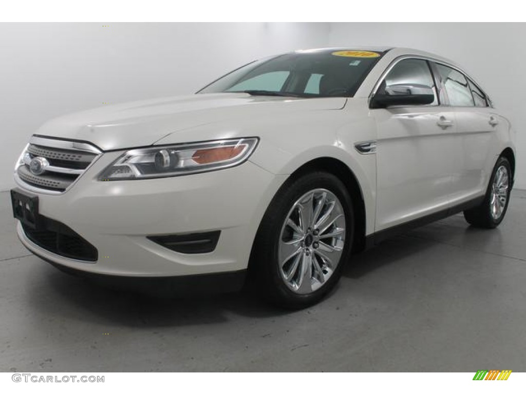 2010 Taurus Limited - White Suede Metallic / Light Stone photo #1