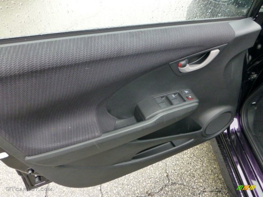 2013 Honda Fit Sport Sport Black Door Panel Photo #69580686