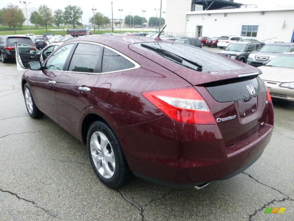 2012 Accord Crosstour EX-L 4WD - Basque Red Pearl II / Ivory photo #2