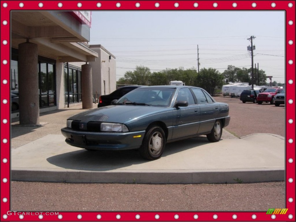 1997 Achieva SL Sedan - Medium Sea Green Metallic / Graphite photo #1