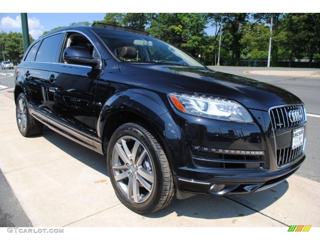 Orca Black Metallic 2012 Audi Q7 3.0 TFSI quattro Exterior Photo #69584424