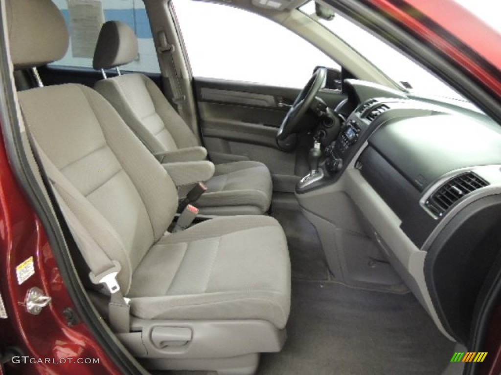 2009 CR-V EX 4WD - Tango Red Pearl / Gray photo #13