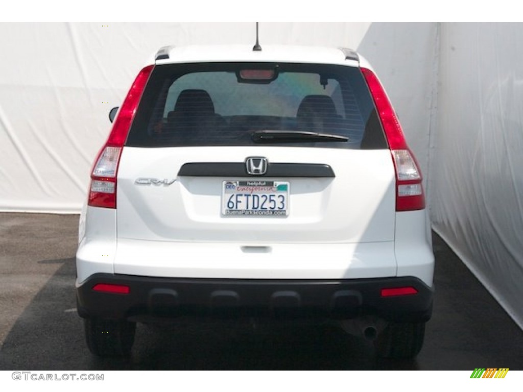 2009 CR-V LX - Taffeta White / Gray photo #9
