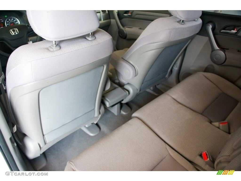 2009 CR-V LX - Taffeta White / Gray photo #15