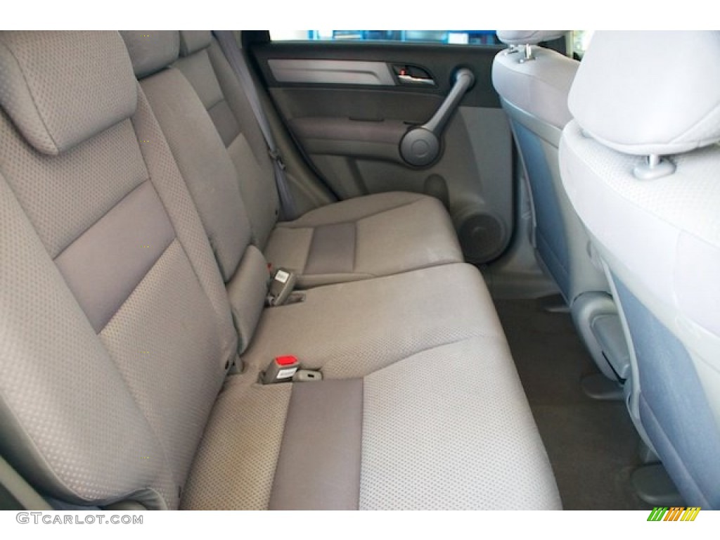 2009 CR-V LX - Taffeta White / Gray photo #18