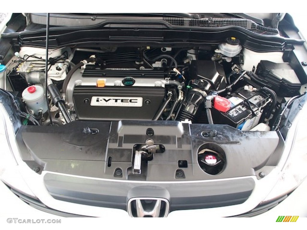 2009 CR-V LX - Taffeta White / Gray photo #29