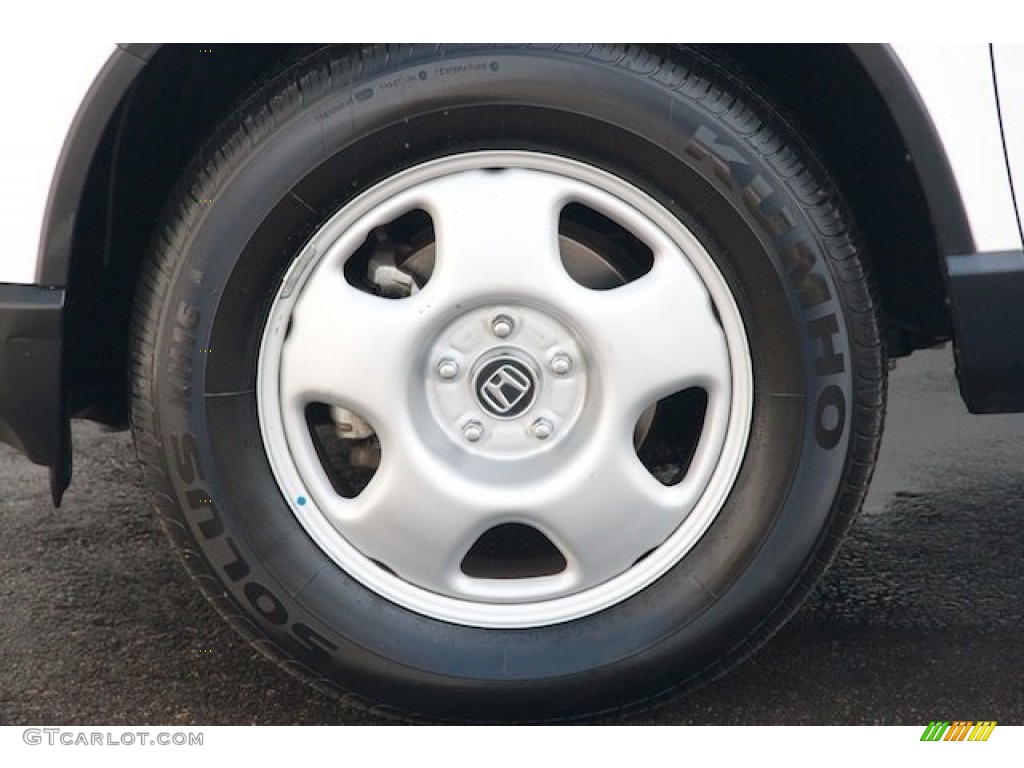2009 CR-V LX - Taffeta White / Gray photo #30