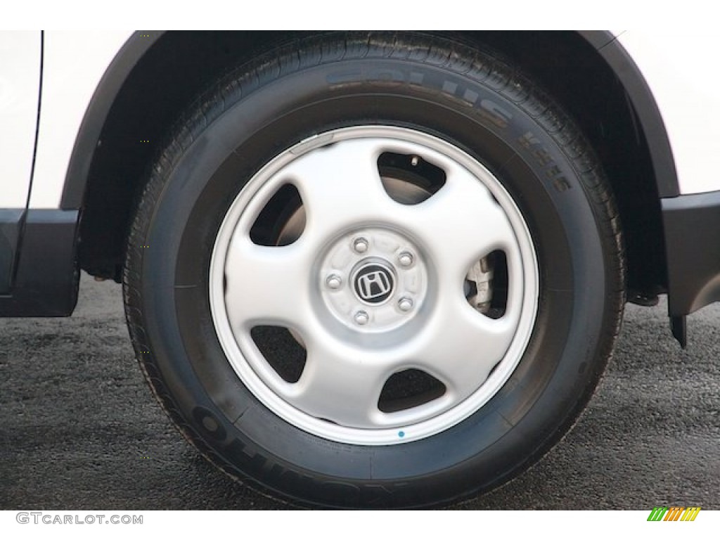 2009 CR-V LX - Taffeta White / Gray photo #33