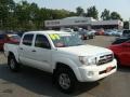 Super White 2009 Toyota Tacoma V6 SR5 Double Cab 4x4