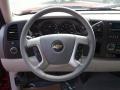 Light Titanium/Dark Titanium 2013 Chevrolet Silverado 1500 LT Crew Cab Steering Wheel