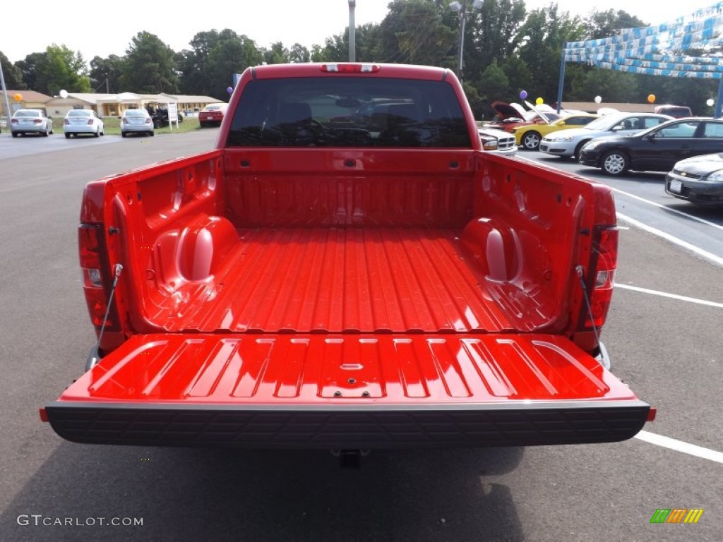 2013 Silverado 1500 LT Crew Cab - Victory Red / Light Titanium/Dark Titanium photo #17