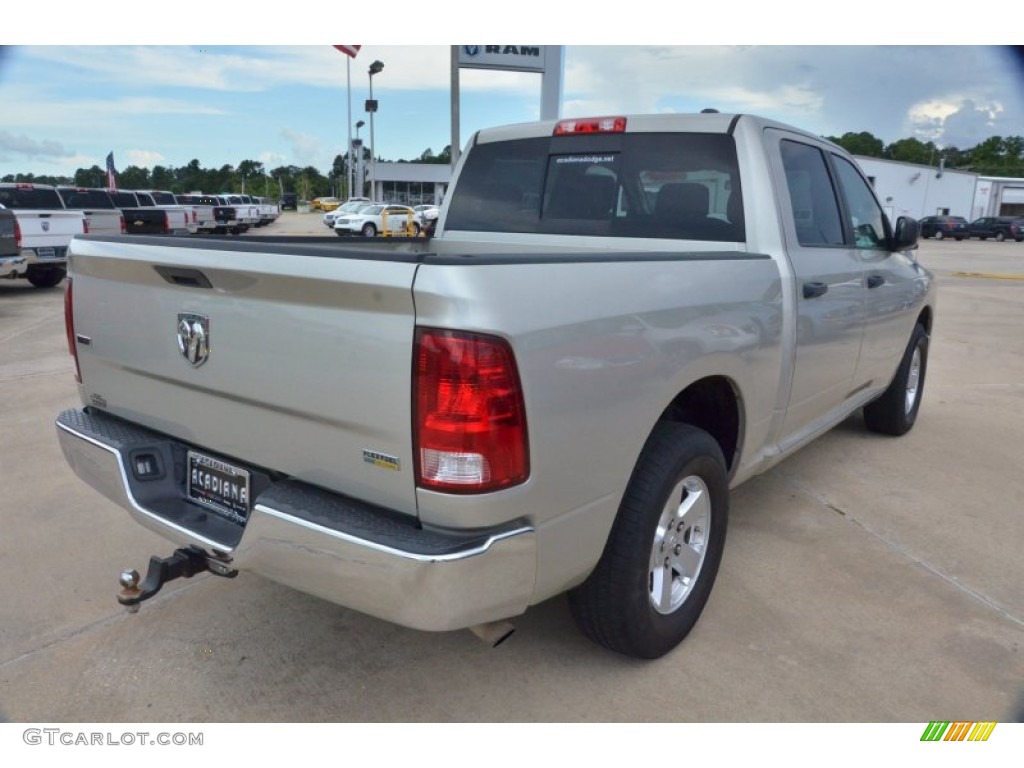 2009 Ram 1500 SLT Crew Cab - Light Graystone Pearl / Dark Slate/Medium Graystone photo #6