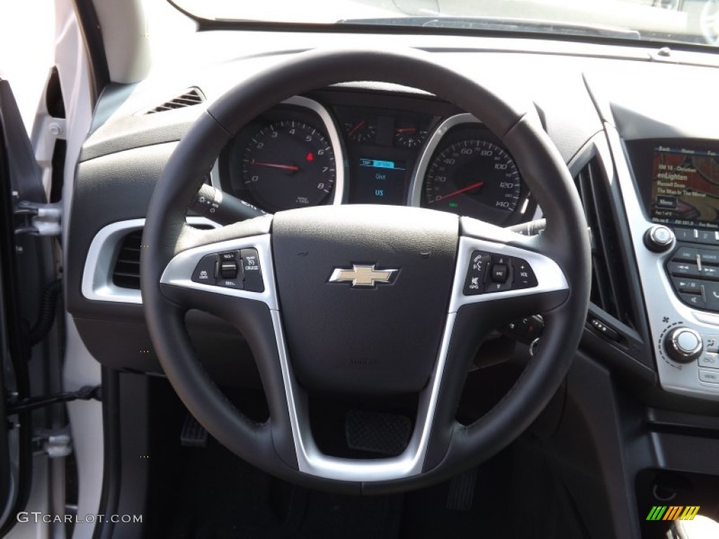 2013 Equinox LT - Silver Ice Metallic / Jet Black photo #10