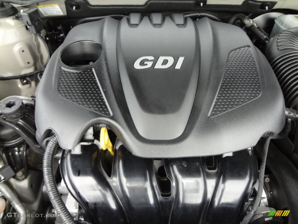 2011 Hyundai Sonata Limited 2.4 Liter GDI DOHC 16-Valve CVVT 4 Cylinder Engine Photo #69587811