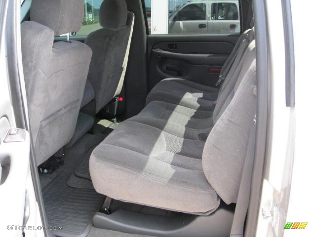 2007 Silverado 3500HD Classic LT Crew Cab 4x4 Dually - Silver Birch Metallic / Dark Charcoal photo #4