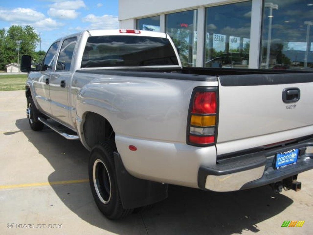 2007 Silverado 3500HD Classic LT Crew Cab 4x4 Dually - Silver Birch Metallic / Dark Charcoal photo #11
