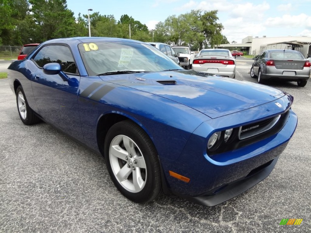 Deep Water Blue Pearl 2010 Dodge Challenger R/T Exterior Photo #69589131