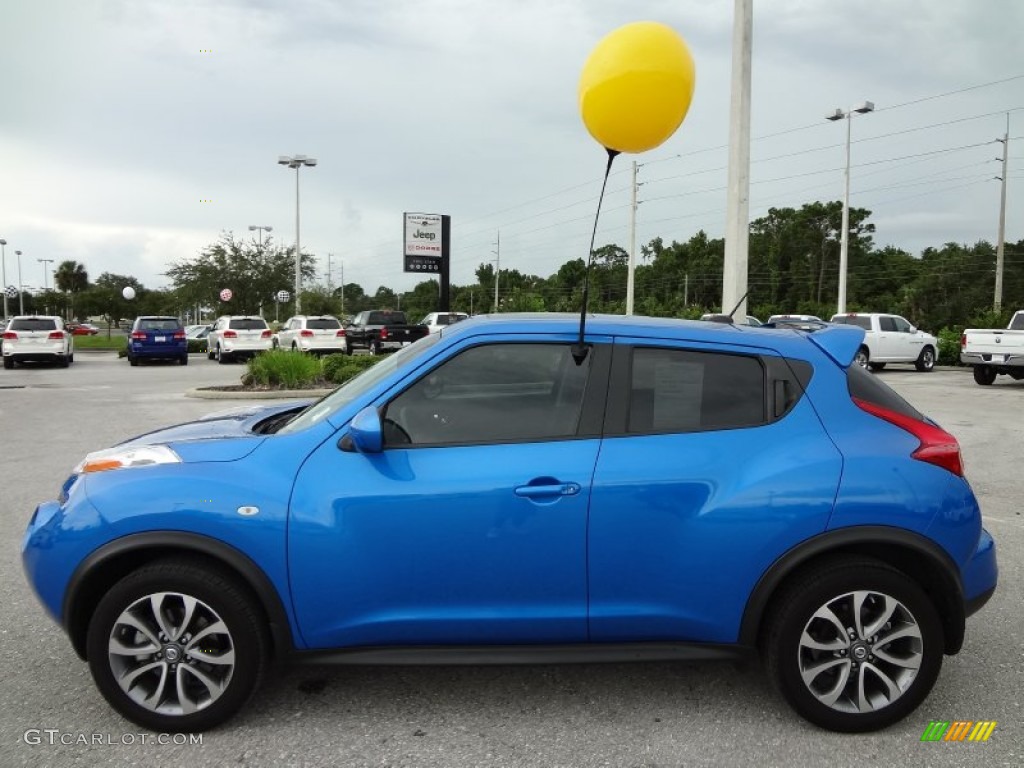 Electric Blue 2011 Nissan Juke SL Exterior Photo #69589377