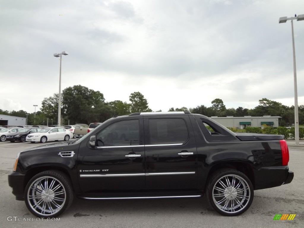 Black Raven 2008 Cadillac Escalade EXT AWD Exterior Photo #69589680