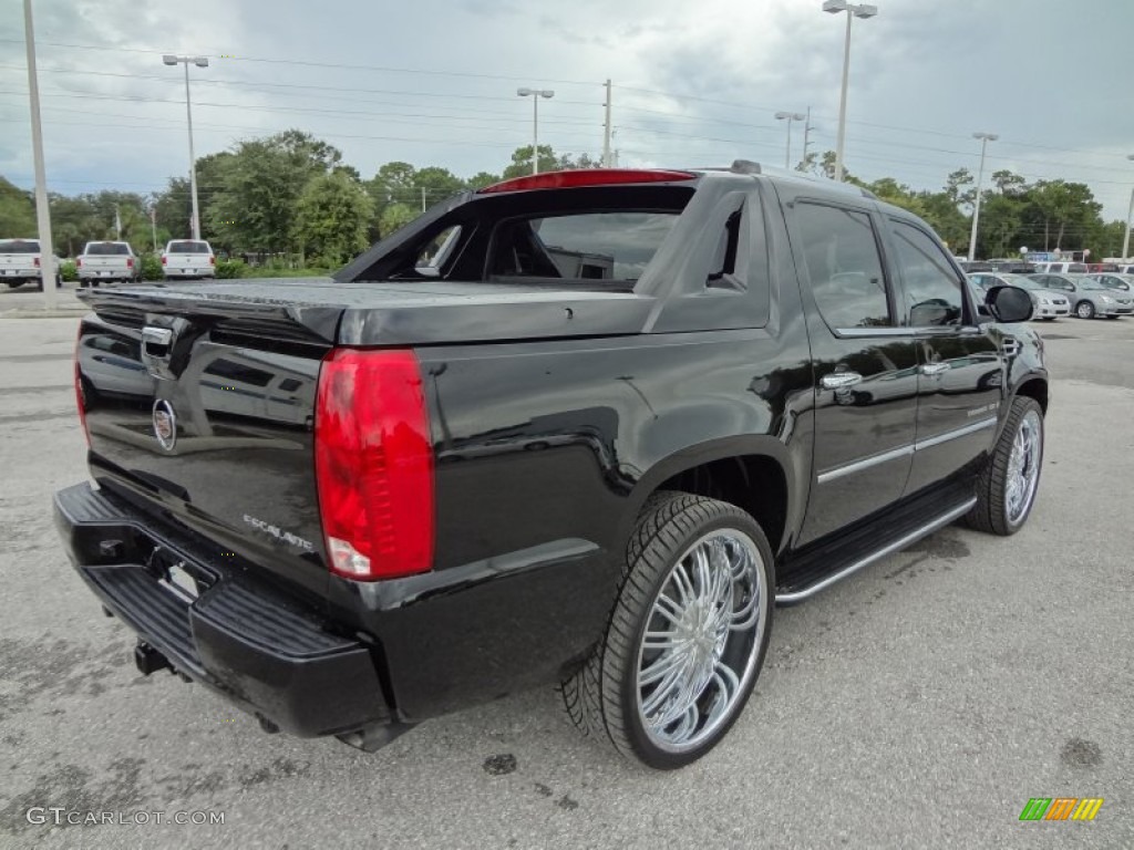 Black Raven 2008 Cadillac Escalade EXT AWD Exterior Photo #69589719