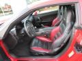 Ebony Black/Red 2006 Chevrolet Corvette Z06 Interior Color