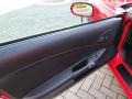 Ebony Black/Red 2006 Chevrolet Corvette Z06 Door Panel