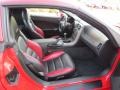 Ebony Black/Red Interior Photo for 2006 Chevrolet Corvette #69590175