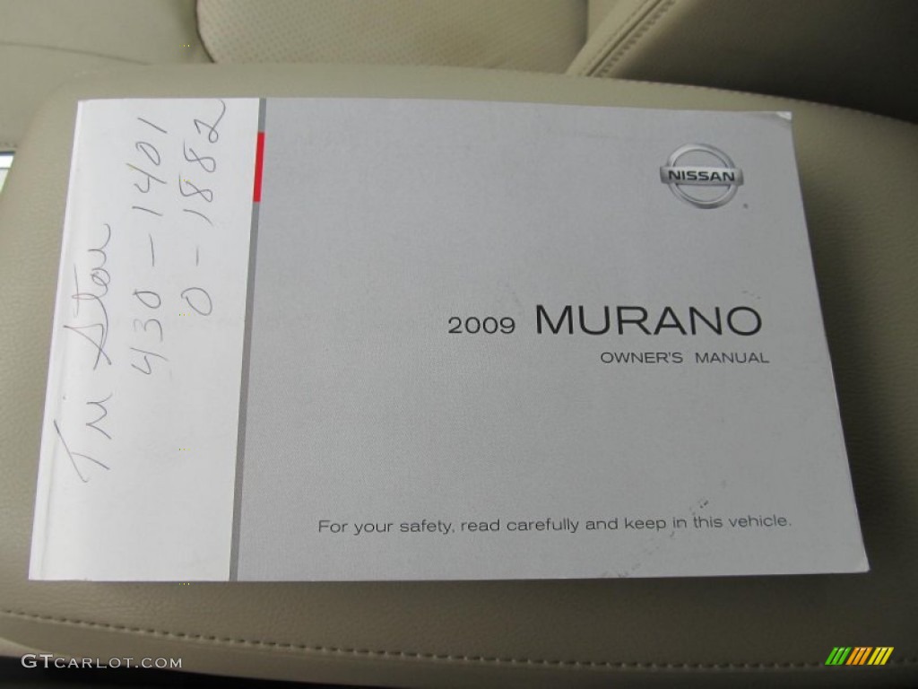 2009 Murano SL AWD - Saharan Stone Metallic / Beige photo #19