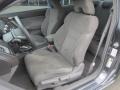 Gray 2010 Honda Civic LX Coupe Interior Color