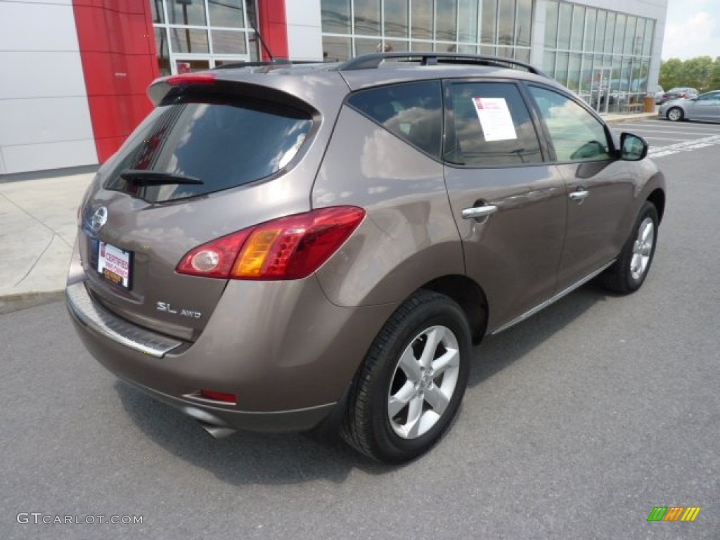 2010 Murano SL AWD - Tinted Bronze Metallic / Beige photo #11