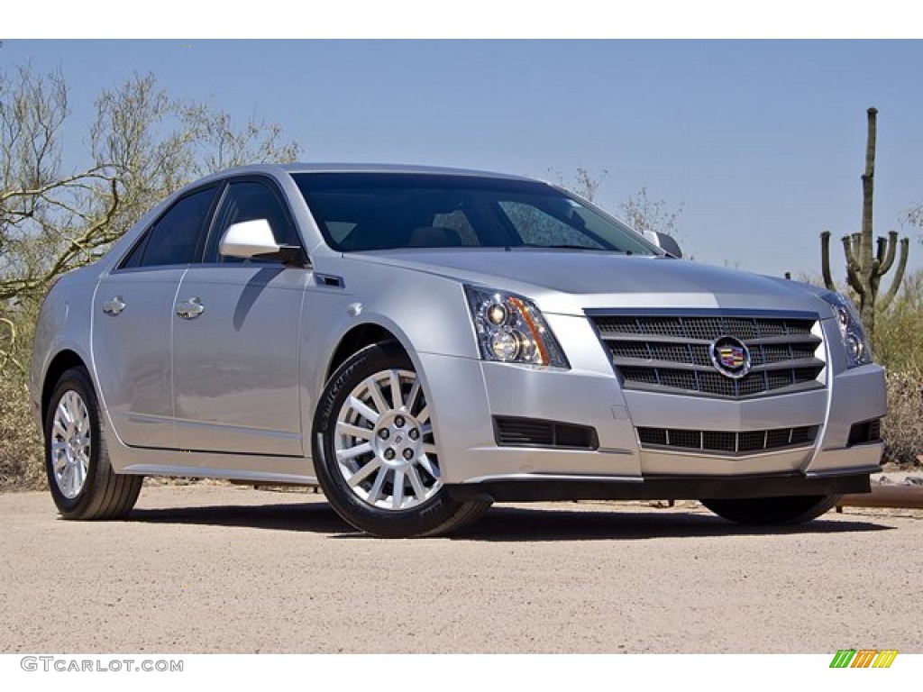 Radiant Silver Metallic 2011 Cadillac CTS 3.0 Sedan Exterior Photo #69593671