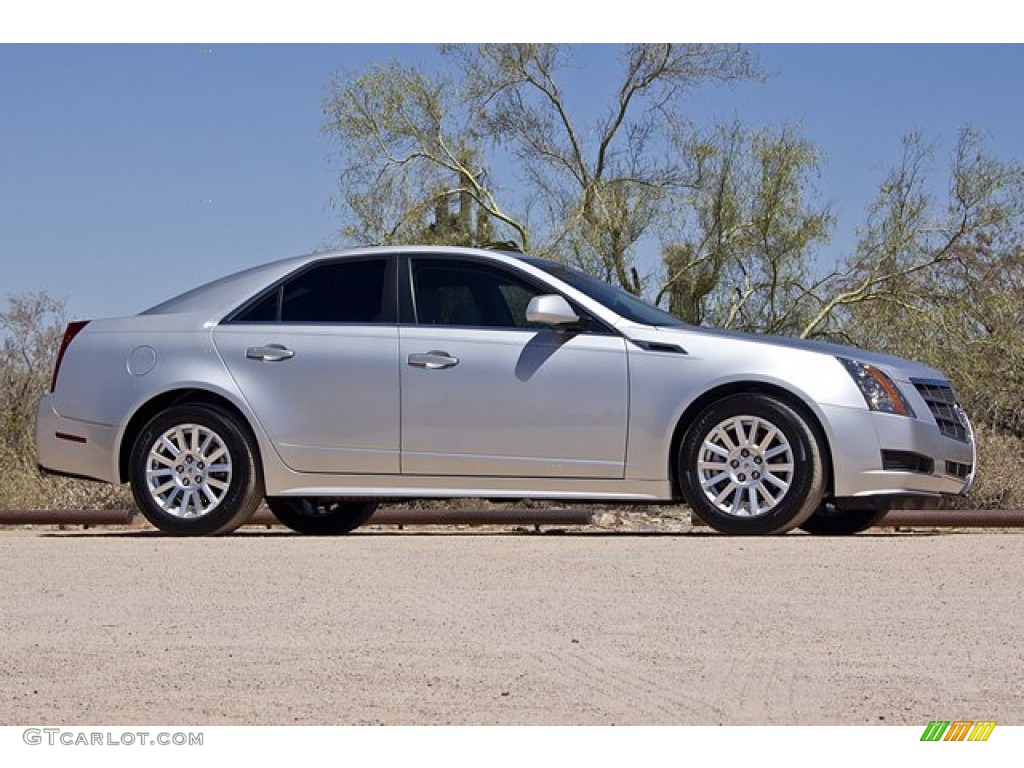 Radiant Silver Metallic 2011 Cadillac CTS 3.0 Sedan Exterior Photo #69593680