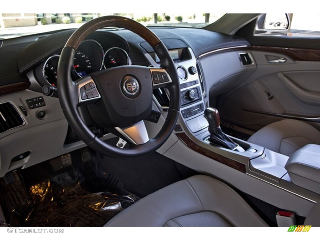 Light Titanium/Ebony Interior 2011 Cadillac CTS 3.0 Sedan Photo #69593767