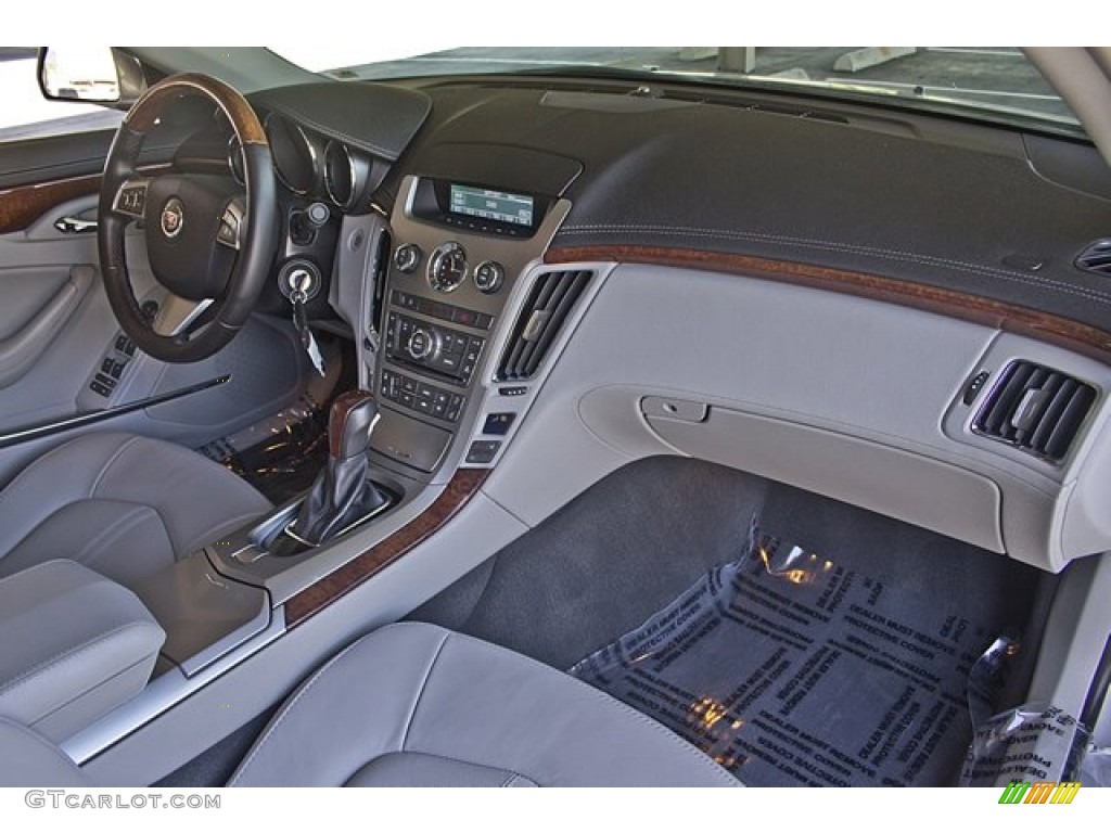 2011 Cadillac CTS 3.0 Sedan Light Titanium/Ebony Dashboard Photo #69593794