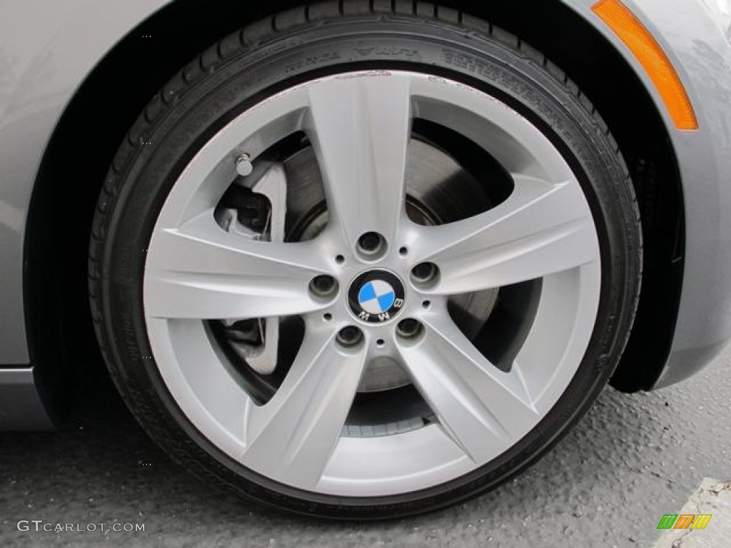 2009 3 Series 335i Coupe - Space Grey Metallic / Saddle Brown Dakota Leather photo #19