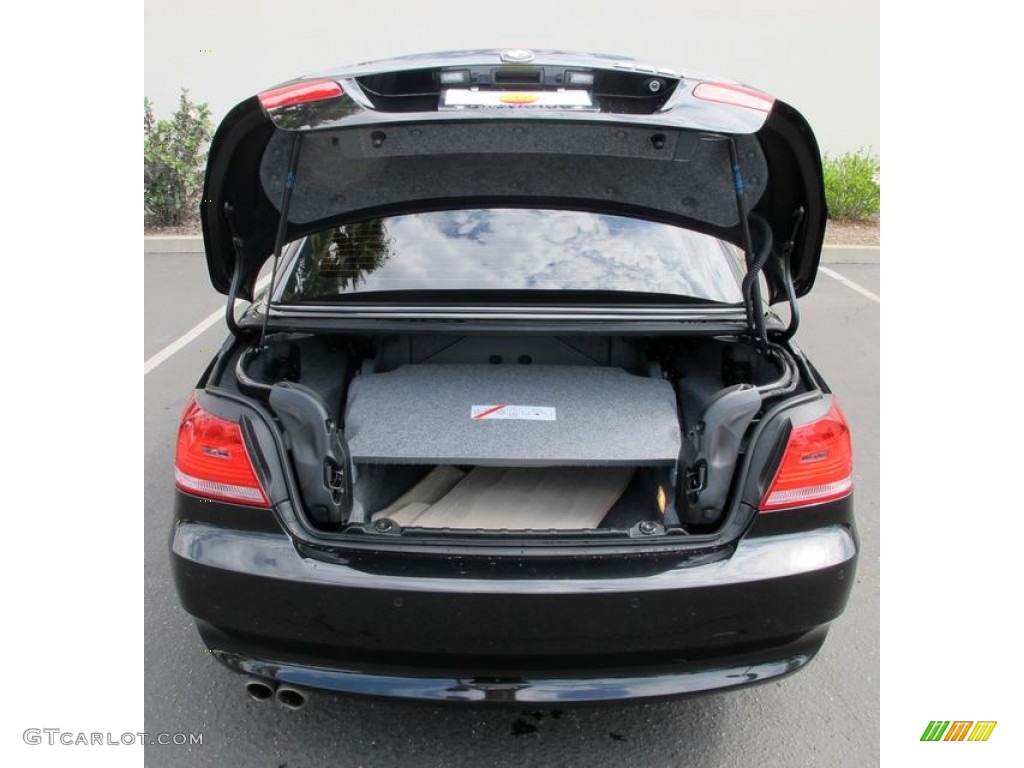 2009 3 Series 328i Convertible - Jet Black / Cream Beige Dakota Leather photo #18