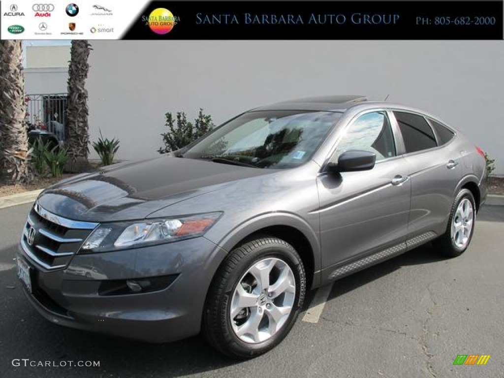 2010 Accord Crosstour EX-L 4WD - Polished Metal Metallic / Black photo #1