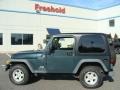 2005 Deep Beryl Green Pearl Jeep Wrangler Sport 4x4  photo #3