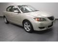 Shimmering Sand Mica 2004 Mazda MAZDA3 i Sedan