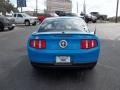 2010 Grabber Blue Ford Mustang V6 Premium Coupe  photo #4