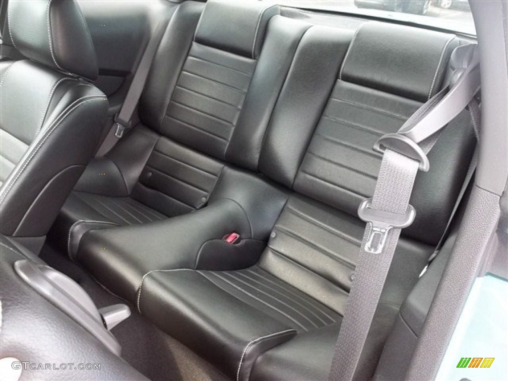 2010 Ford Mustang V6 Premium Coupe Rear Seat Photo #69595936